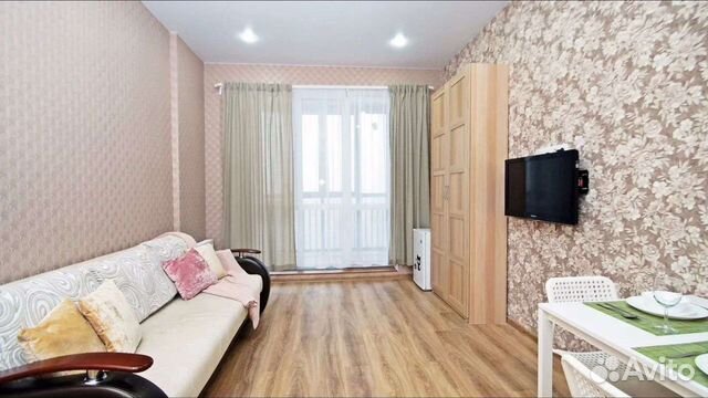 

Квартира-студия, 28 м², 1 кровать