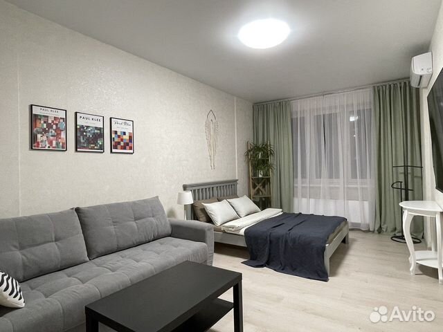 

1-к. квартира, 42 м², 2 кровати