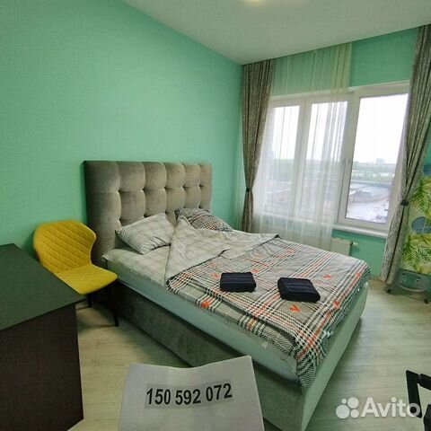 

2-к. квартира, 48 м², 2 кровати