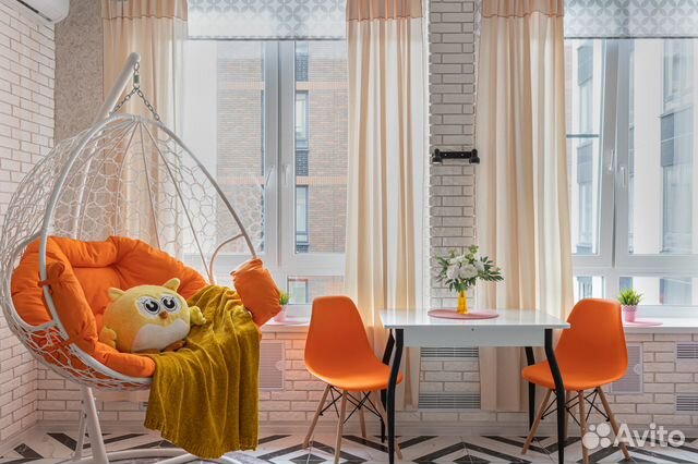 

Квартира-студия, 35 м², 2 кровати