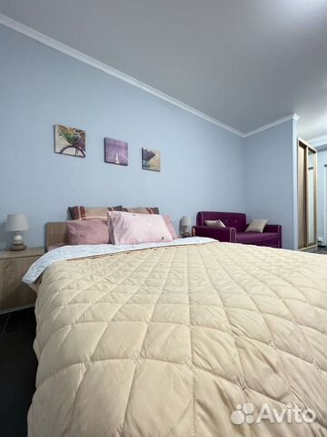 

Квартира-студия, 38 м², 3 кровати