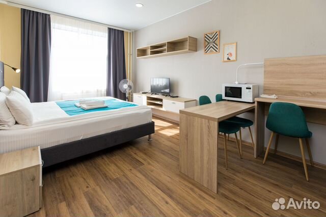 

Квартира-студия, 27 м², 1 кровать