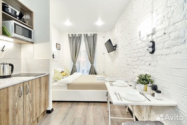 

Квартира-студия, 16 м², 1 кровать