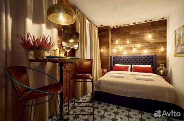 

Квартира-студия, 25 м², 1 кровать