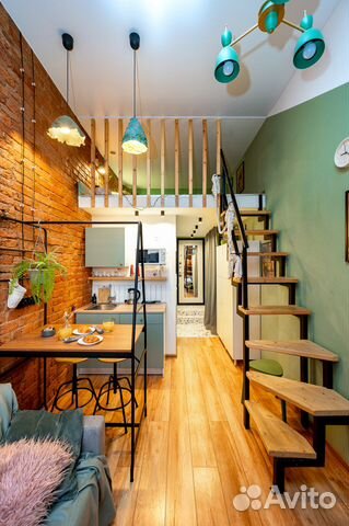 

Квартира-студия, 20 м², 2 кровати