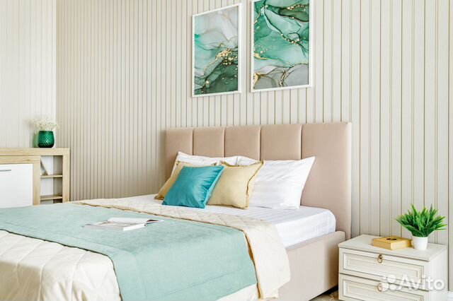 

1-к. квартира, 50 м², 2 кровати