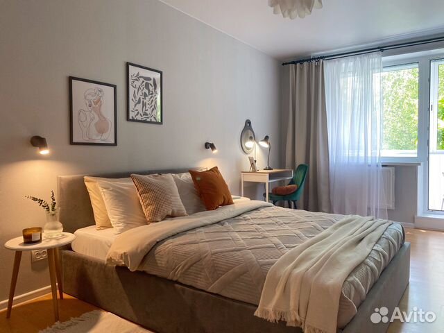 

1-к. квартира, 35 м², 2 кровати