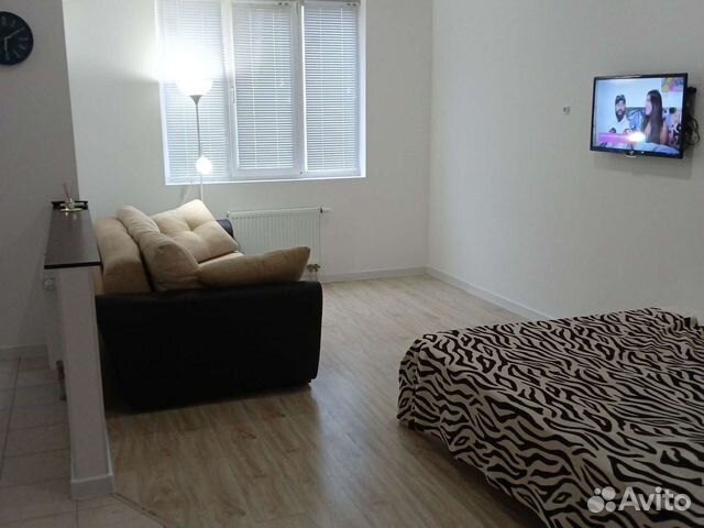 

Квартира-студия, 36 м², 2 кровати