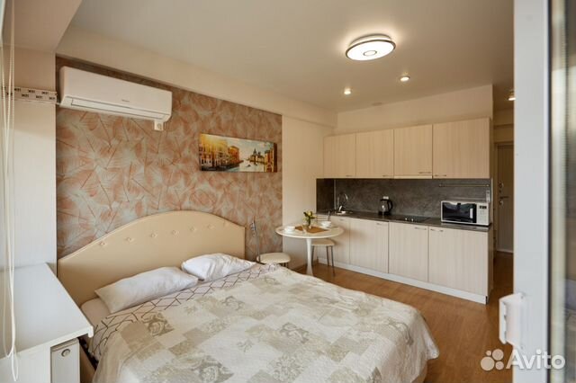 

Квартира-студия, 25 м², 2 кровати