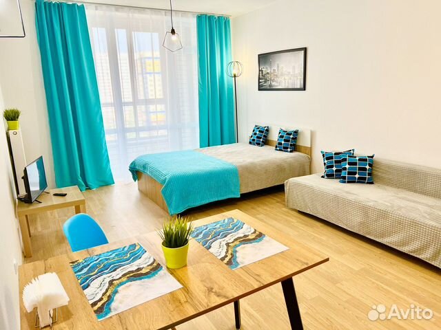 

Квартира-студия, 30 м², 2 кровати