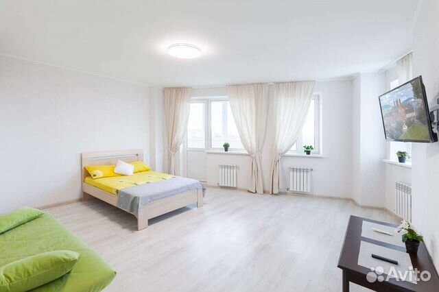 

1-к. квартира, 52 м², 2 кровати