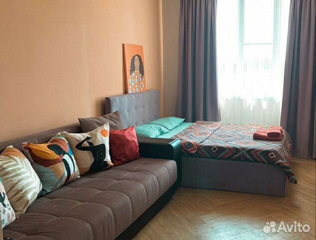 

Квартира-студия, 23 м², 2 кровати