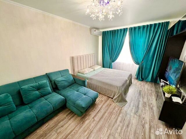

1-к. квартира, 45 м², 3 кровати