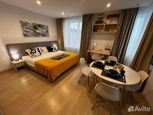 

Квартира-студия, 30 м², 1 кровать