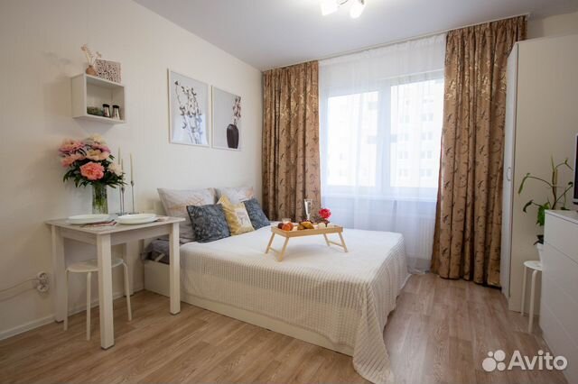 

Квартира-студия, 21 м², 1 кровать