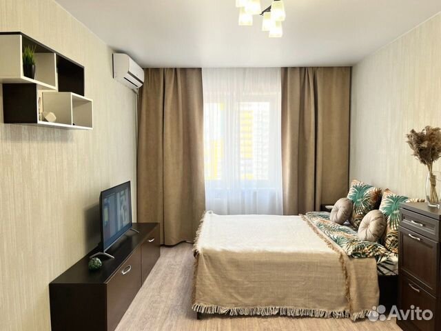 

1-к. квартира, 38 м², 2 кровати