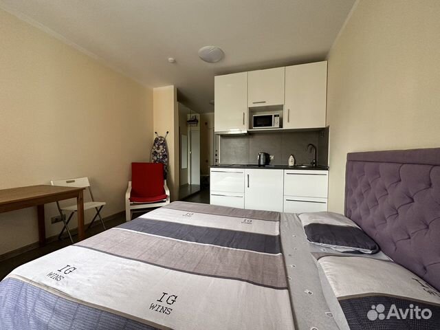 

1-к. квартира, 30 м², 2 кровати