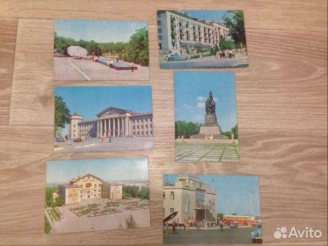 Открытки из Киева с видами Краснодона. 1973г