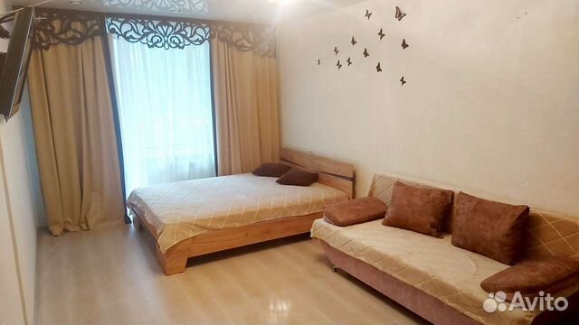 

1-к. квартира, 38 м², 2 кровати