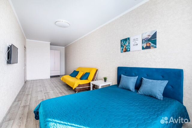 

1-к. квартира, 45 м², 2 кровати