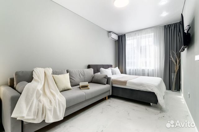 

1-к. квартира, 45 м², 2 кровати