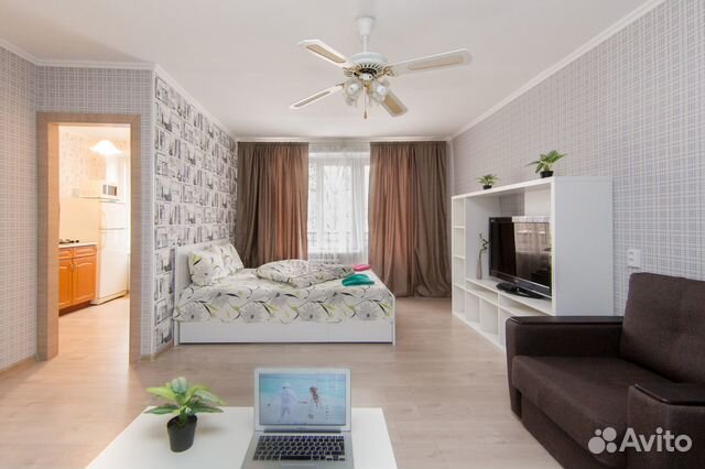 

1-к. квартира, 40 м², 2 кровати