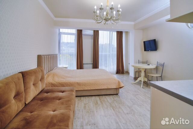 

Квартира-студия, 25 м², 2 кровати