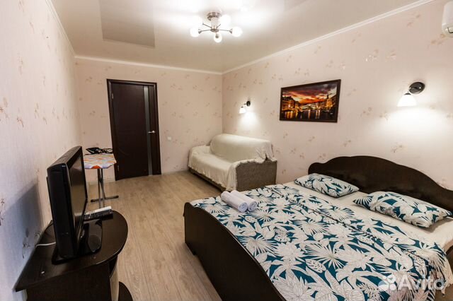 

1-к. квартира, 45 м², 2 кровати