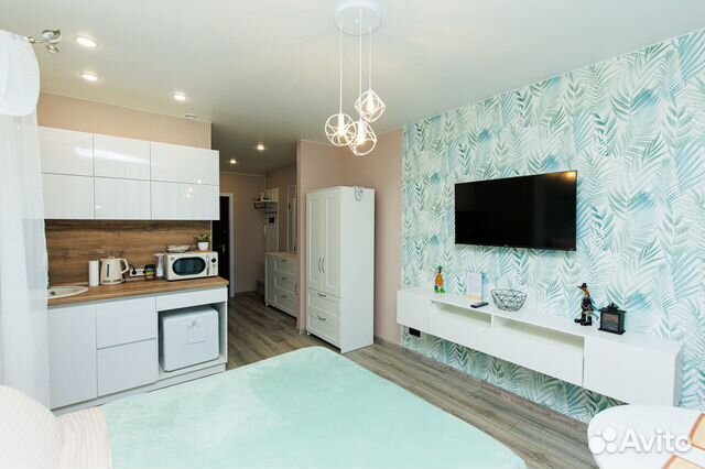 

Квартира-студия, 27 м², 1 кровать