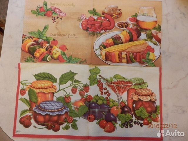 Салфетки для декупажа