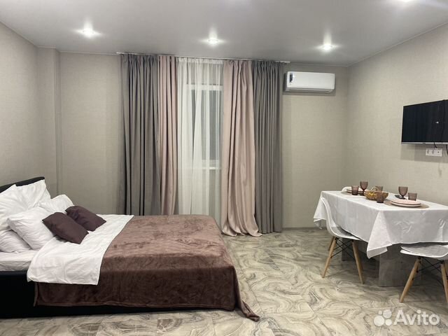 

Квартира-студия, 33 м², 2 кровати