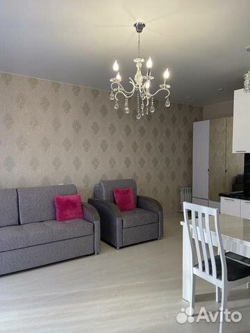 

Квартира-студия, 33 м², 2 кровати