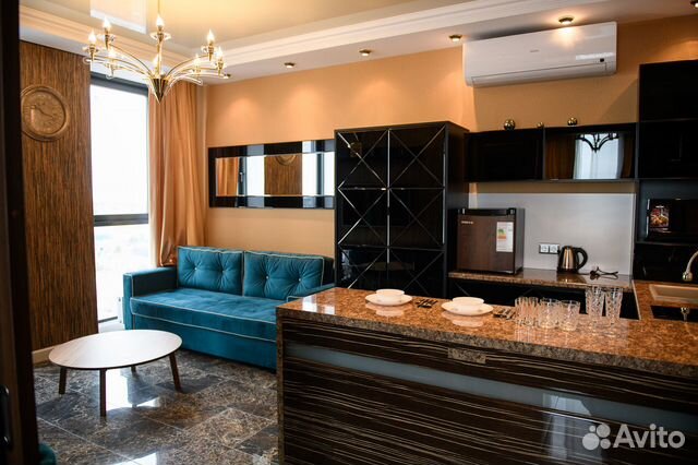 

2-к. квартира в апарт-отеле, 80 м², 3 кровати