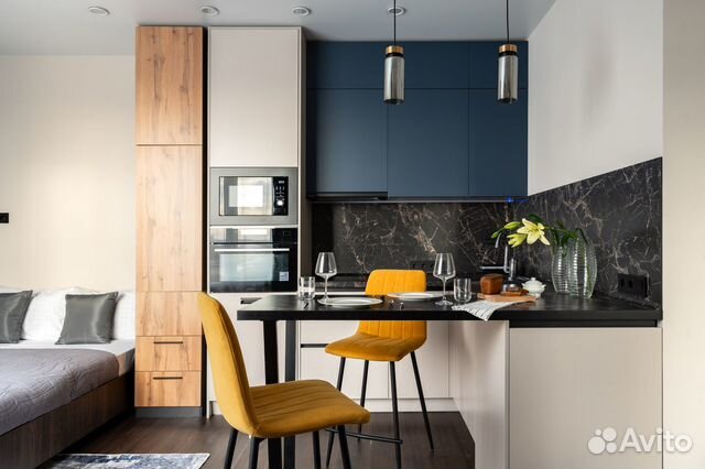 

Квартира-студия, 25 м², 2 кровати