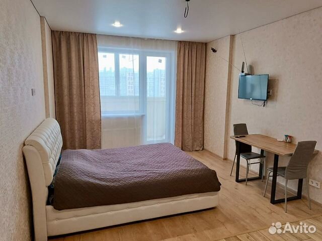 

Квартира-студия, 30 м², 1 кровать