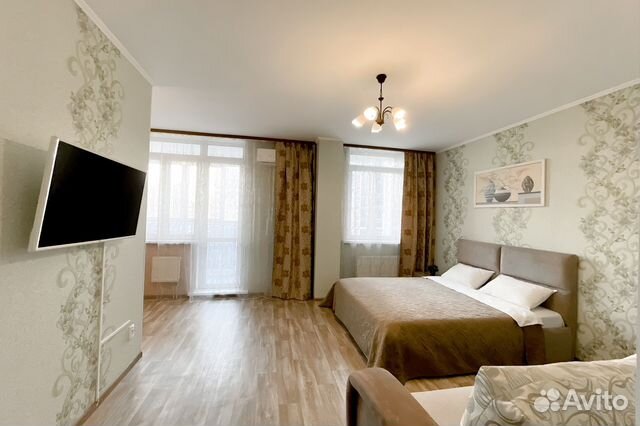 

1-к. квартира, 42 м², 2 кровати