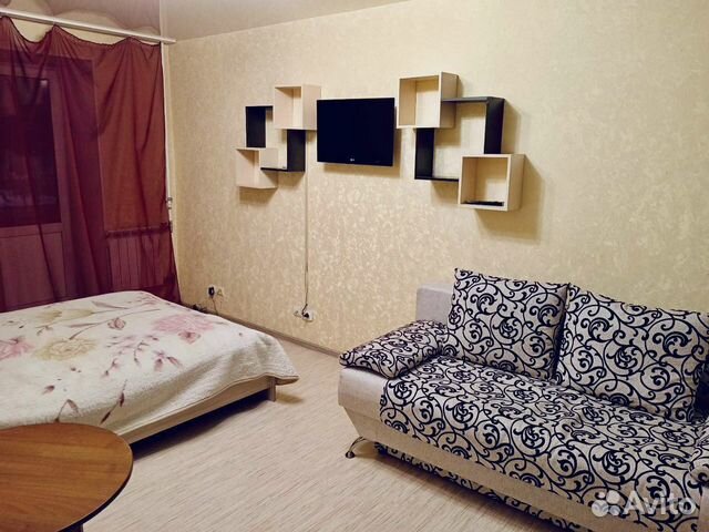 

1-к. квартира, 30 м², 2 кровати