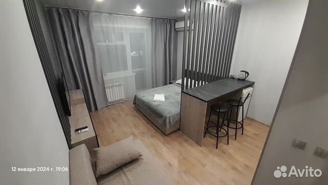 

Квартира-студия, 27 м², 2 кровати