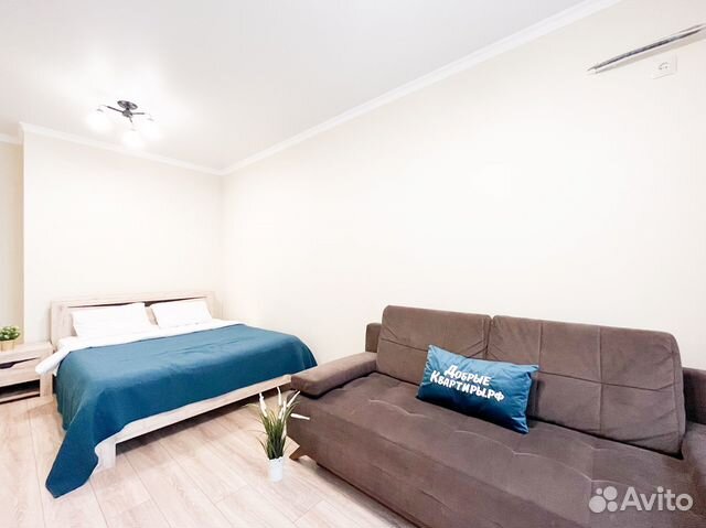 

1-к. квартира, 40 м², 2 кровати
