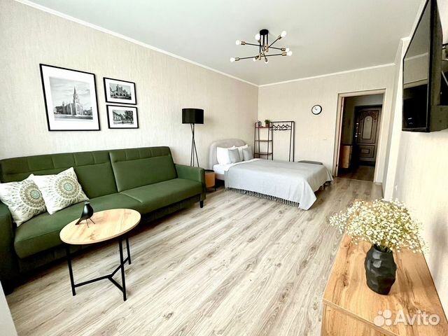

1-к. квартира, 40 м², 2 кровати