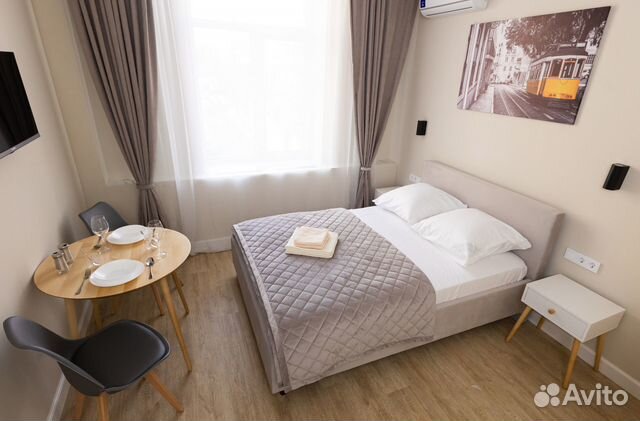 

Квартира-студия, 17 м², 1 кровать