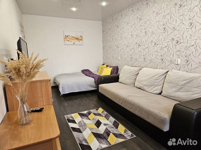 

1-к. квартира, 34 м², 2 кровати