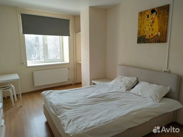 

Квартира-студия, 27 м², 2 кровати