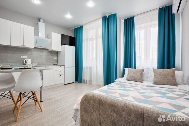 

Квартира-студия, 25 м², 1 кровать