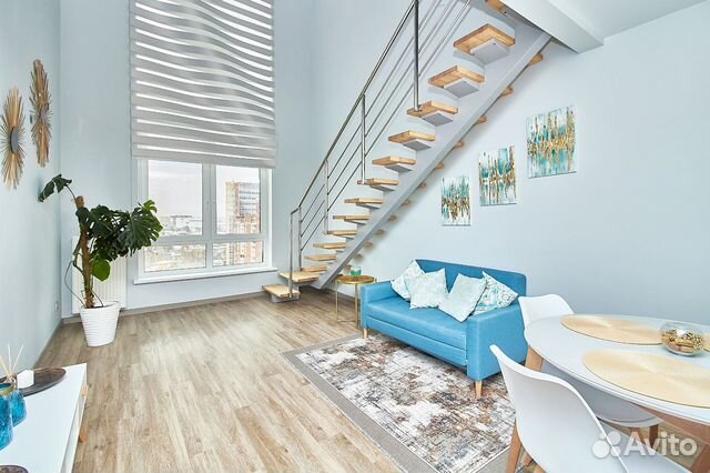 

1-к. квартира, 52 м², 1 кровать