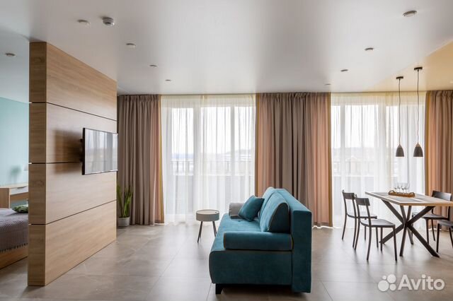 

Квартира-студия, 60 м², 4 кровати