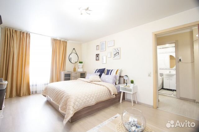 

1-к. квартира, 35 м², 2 кровати