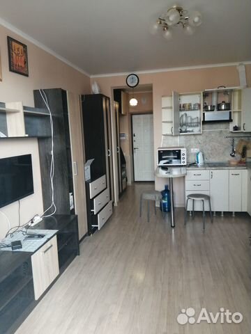 

Квартира-студия, 29 м², 2 кровати