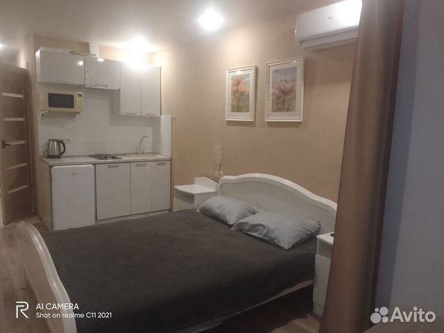 

Квартира-студия, 15 м², 1 кровать