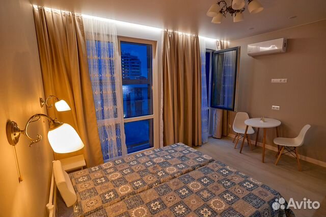 

Квартира-студия, 25 м², 2 кровати
